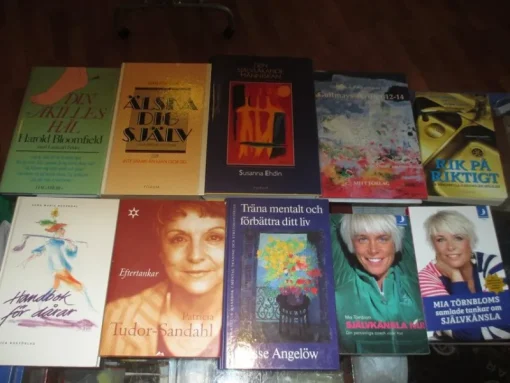 Tradera 10 böcker om stress, minfulness mm> Hälsa & Skönhet