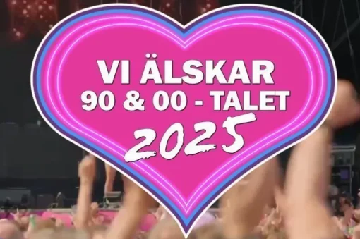 Tradera 2 biljetter - Vi som älskar 90 & 00-talet - STOCKHOLM 5/7-2025> Festivaler