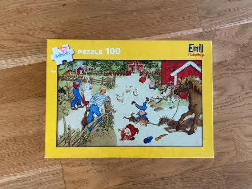 Tradera 100 bitars pussel> Barnspel & Pussel