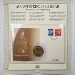 Tradera 5 ECU 1996 August Strindberg & FDC^ Övrigt Mynt & Sedlar
