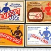 Tradera 4 etiketter Brauhaus Oberhaunstadt, Tyskland^ Breweriana