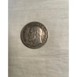 Tradera 2 krona Oscar II 1907^ Euromynt & Sedlar
