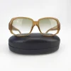 Tradera 100% ÄKTA LOUIS VUITTON Solglasögon Monogram Brun Guld> Solglasögon