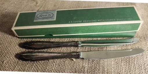 Tradera 6 matknivar från gense> Silver