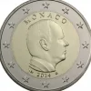 Tradera 2014 Monaco, Cirkulationsmynt 2 Euro^ Euromynt & Sedlar