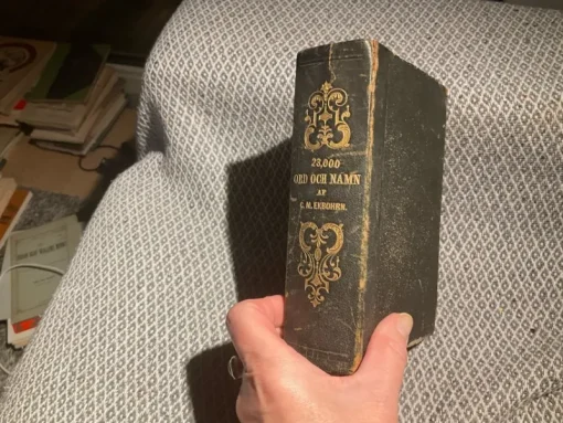 Tradera 23000 Ord och namn av C. M. Ekbohrn.1868.> Antik Litteratur