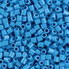 Tradera 1000 PACK! Rörpärlor Midi 5mm för Pärlplattor - Leksaker Strykpärlor Blå Blue> Pyssla & Måla