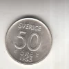 Tradera 50 öre 1955 0-^ Svenska Mynt