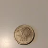 Tradera 50 ÖRE . 1945 . SVERIGE .^ Svenska Mynt