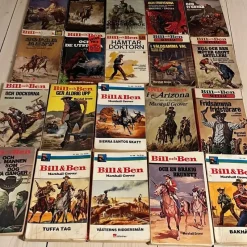 Tradera 20 st Bill och Ben Marshall Grover> Harlequin & Kiosklitteratur