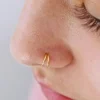 Tradera Piercings<2 st guld piercing NEW IN! UNISEX