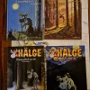 Tradera 4 st Hälge Presentbok-böcker. Inbundna.> Serieoriginal