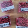 Tradera 6 st IKEA Snövita pärlband,4 helt nya, röda och 2 i guld använda 1 gång.^ Bröllopsdukning & Dekorationer