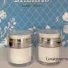 Tradera Övriga Skönhetsprodukter<2 st lotionpump, airless pumpburkar för hudkräm 50 ml, vakuum, påfyllningsbar.