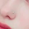 Tradera Piercings<2 st Magnet fake silver Piercing ansikte näsa, mun, öra, NEW!