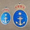 Tradera 2 st MARINA KLISTERMÄRKEN med ANKARE^ Båt- & Fartygsmemorabilia