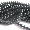 Tradera 1 sträng Onyx svart 6mm^ Smyckestillverkning