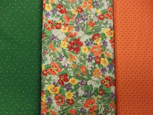 Tradera 4899-- Sy lappteknik 3st 45x55cm Patchworktyg Lapptäckstyg Bomullstyg Tyg^ Sömnad & Stickning