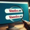 Tradera Domännamn>> V Ä S T B O . S E & V A E S T B O . S E <<<