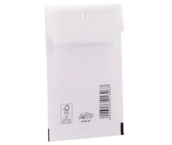 Tradera Frakt & Förpackning<200 Vita Bubbelpåsar storlek A 10x16cm. FRI FRAKT!