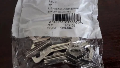 Tradera 10 X Abloy Nyckelämnen ABL-3 JMA.> Lås & Larm