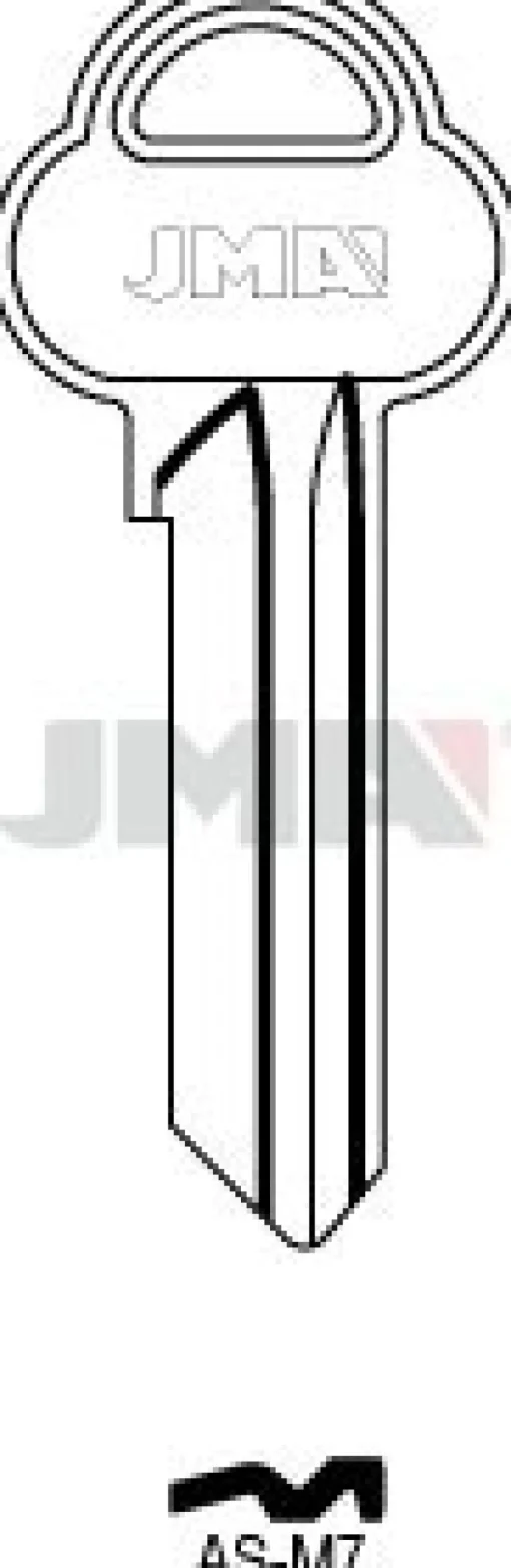 Tradera 5 X AS-M7 JMA ASSA /Nyckelämnen /Key Blanks> Lås & Larm