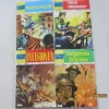 Tradera Action Serien: Dubbelgångaren, Vem är förrädaren?, Invasionen, Segerns Sötma> Svenska Serier