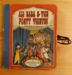 Tradera Ali Baba & The Forty Thieves - En Peepshow Bok> Planschverk & Illustrerade Böcker