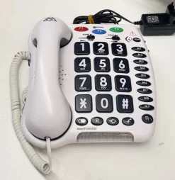 Tradera Fast Telefoni<AmpliPOWER 50 - telefon för nedsatt hörsel