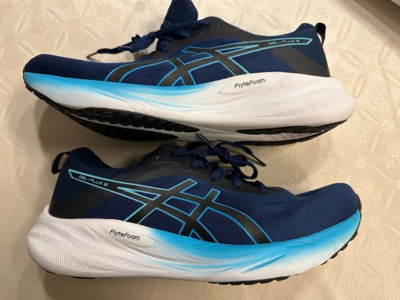 Tradera Löpning<Asics Gel-Flux 8 Löparskor, Mörkblå, EU 42.5