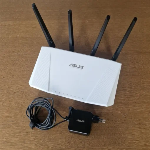 Tradera ASUS RT-AC87U Dual-band Wireless-AC Router> Nätverk & Tillbehör