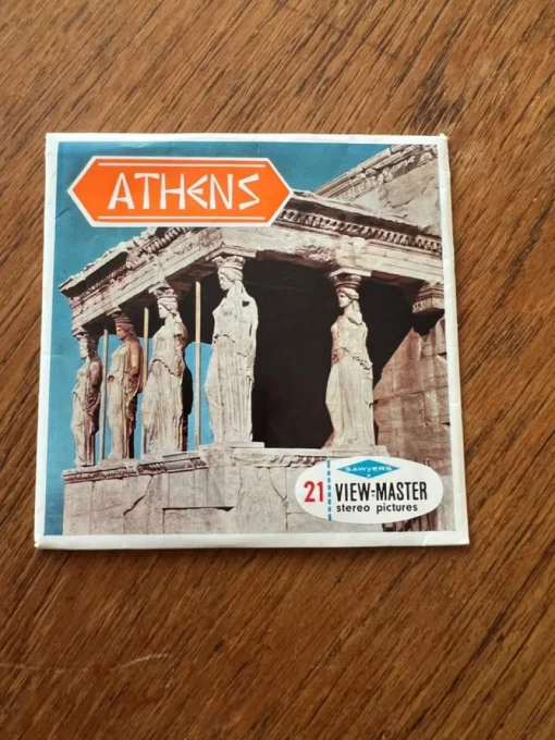 Tradera Athens, View-Master stereobilder^ Miniatyroptica