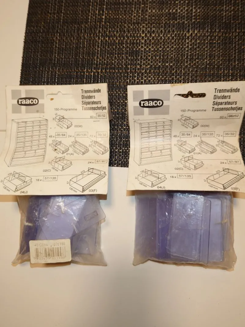 Tradera Avskiljare till gamla raaco skåp> Verkstad