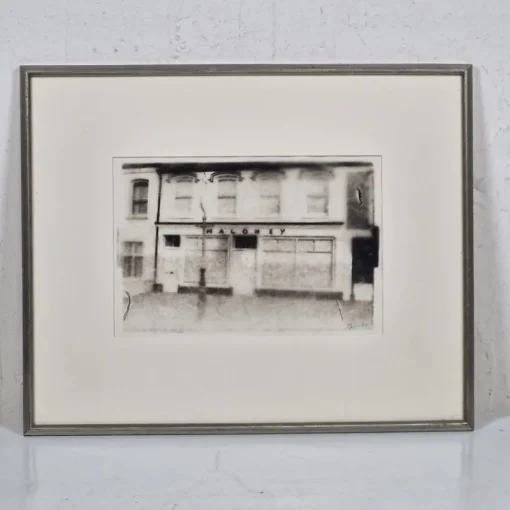 Tradera B. -88 - Inglasat fotografi - Tryck - Oidentifierad signatur - Tavla> Fotokonst