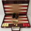 Tradera Backgammon i skinnväska - Design Philipp^ Bräd- & Sällskapsspel