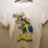Tradera Barn T-shirt Hälge Super Moose 100 cl> Inredning Barnrum