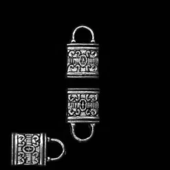 Tradera Berlock Antiksilver 13 mm 10 st/förp.^ Smyckestillverkning