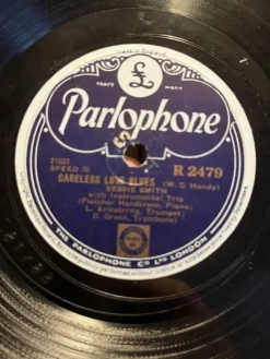Tradera Bessie Smith. Parlophone R 2479.^ Stenkakor