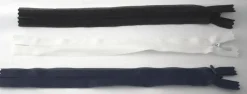 Tradera Blixtlås dolt benvitt 60 cm^ Sömnad & Stickning