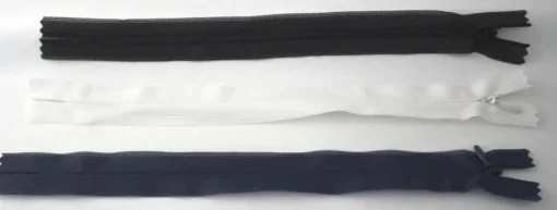 Tradera Blixtlås dolt benvitt 60 cm^ Sömnad & Stickning
