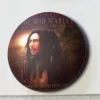 Tradera Pins & Nålar<BOB MARLEY / RASTA. Badge ,nålmärke. 25mm