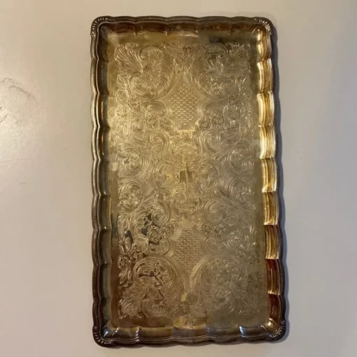 Tradera Bricka - Hallberg (extra Nalp)> Silver