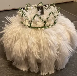 Tradera Brudkrans Bröllopskrans Krona Krans med blomster till bröllop Gammal Vintage tal> Bröllopsaccessoarer