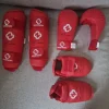 Tradera Kampsport<Budo Nord, karateskydd (kampsport) benskydd, fotskydd, knogskydd stl S - M