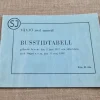 Tradera Tidtabeller<BUSSTIDTABELL 1957/1958 - VÄXJÖ
