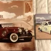 Tradera Mobilia<Cadilac 1931 och Volkswagen - Bubbla - tavlor med bilmotiv