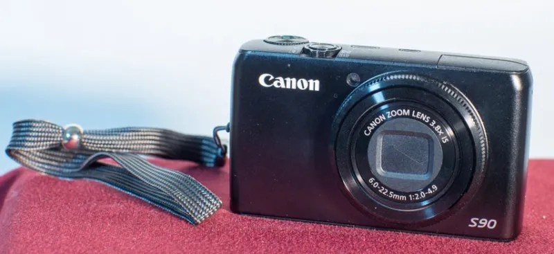 Tradera Canon PowerShot S90 Digitalkamera^ Fotokameror