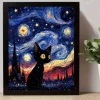 Tradera Canvas Poster Katt 40x30^ Posters