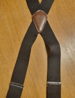 Tradera Carhartt rugged flex elastic svarta hängslen 4,5cm breda> Bälten & Skärp