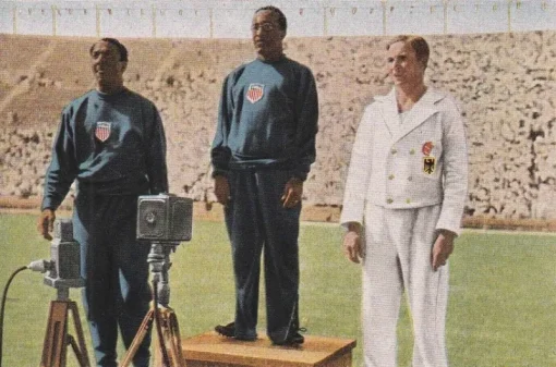 Tradera Olympia<Cigarette Picture Card Olympics 1932-100 meter run
